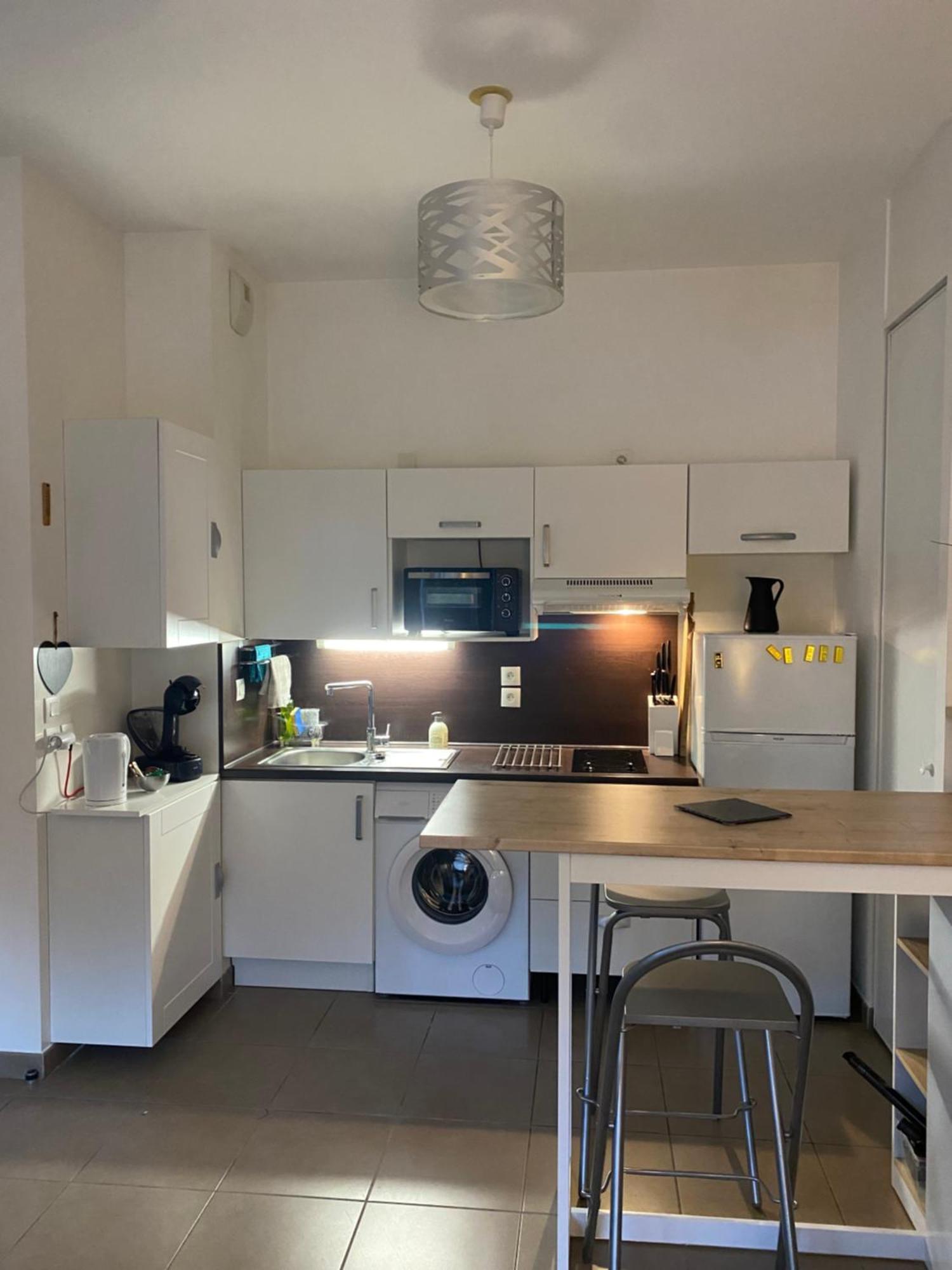 3 Mns De La Avec Jardin Classe 3 Etoiles Apartment *