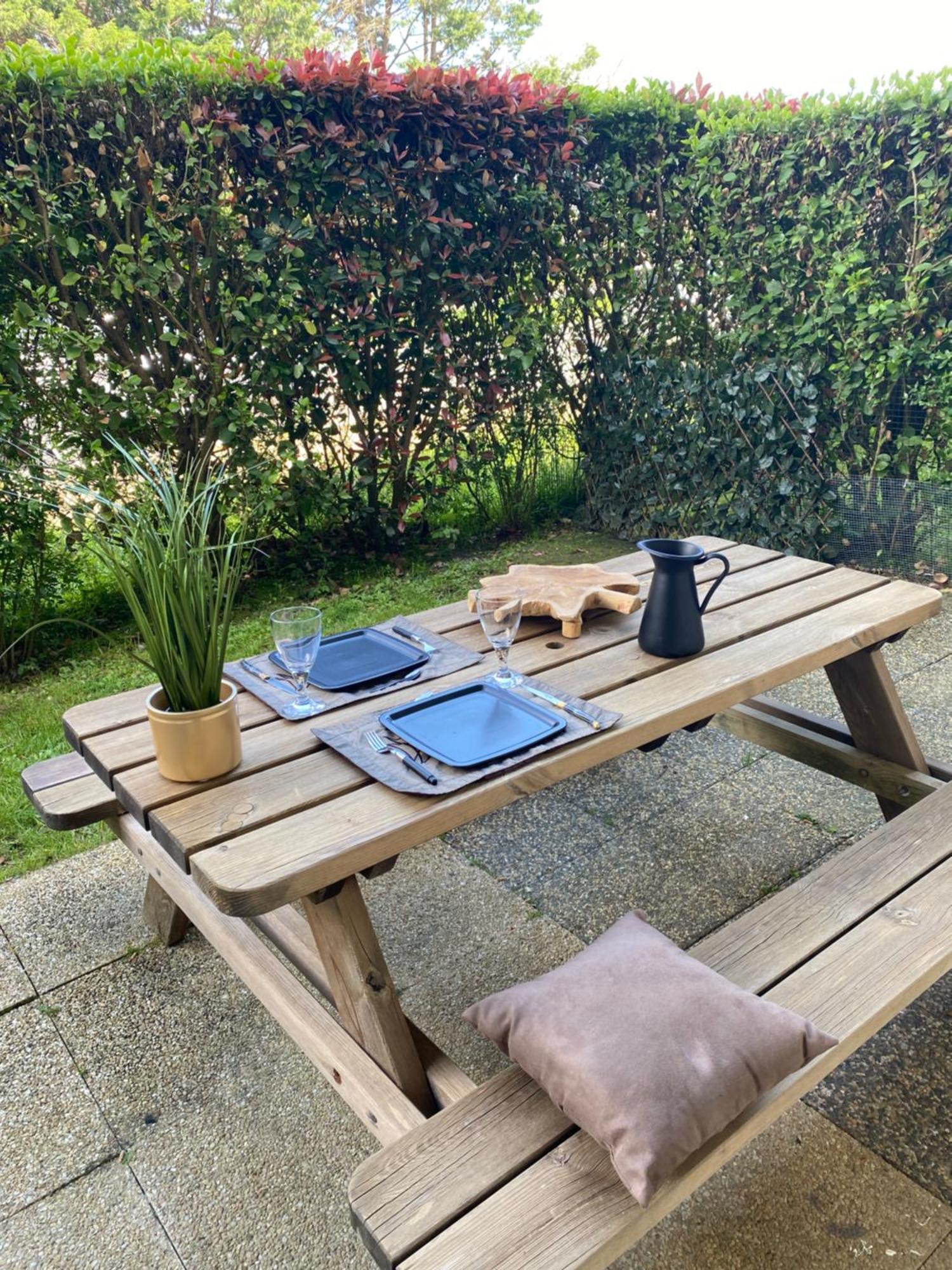 3 Mns De La Avec Jardin Classe 3 Etoiles Apartment